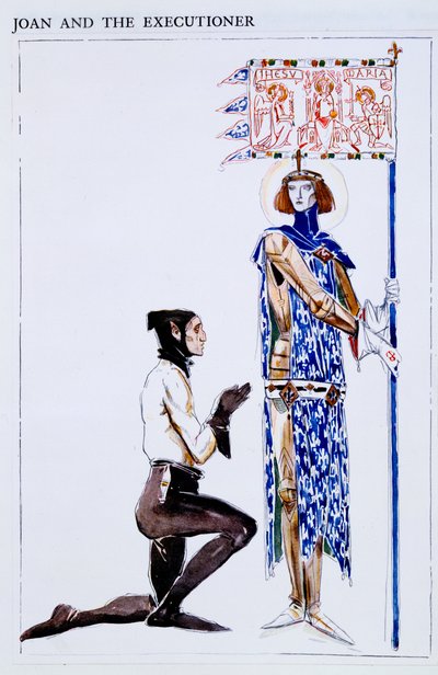 Diseños de Vestuario para Joan y el Verdugo, personajes de 